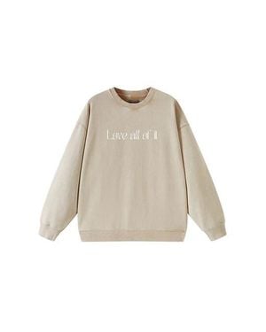 Lezat Sammie Cotton Sweatshirt - Natural