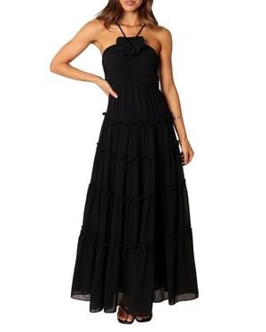 Petal & Pup Dottie Maxi Dress - Black