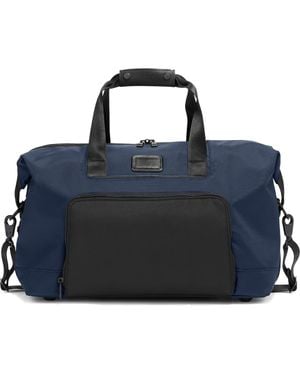 Tumi Alpha 3 Double Expansion Satchel - Blue