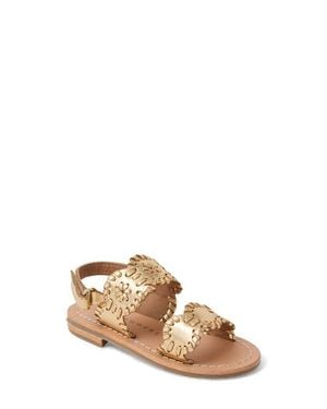 Jack Rogers Kids' Lauren Slingback Sandal - Natural