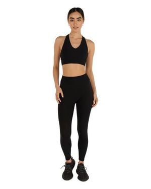 Rebody Active Hybrid Fleece Leggings High Waist 25 - Black