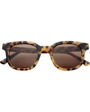 Freyrs Eyewear Jasper Round Sunglasses - Brown
