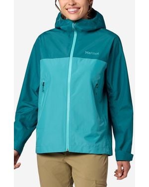 Marmot Minimalist Pertex Waterproof Hooded Jacket - Blue