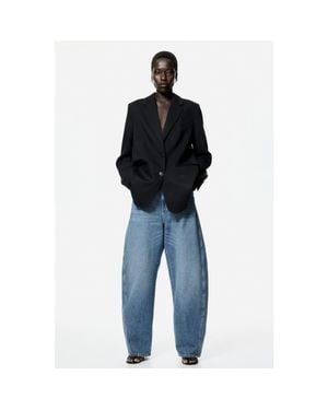 H&M Single-Breasted Blazer - Black