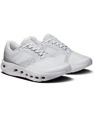 On Shoes Kids' Cloudsurfer Running Shoe - White