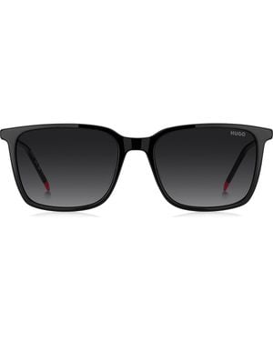 BOSS Hg 1423/G/S 56Mm Gradient Rectangular Sunglasses - Black