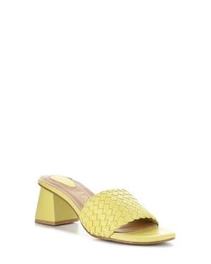 Bos. & Co. Wella Slide Sandal - Yellow