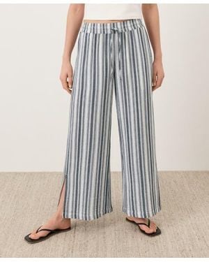 Pact Organic Cotton Coastal Double Gauze Pants - Blue