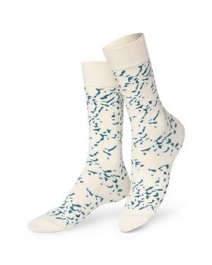 Doiy. 3D Crew Socks - White