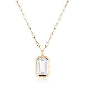 Goshwara Manhattan Pendant Necklace - White