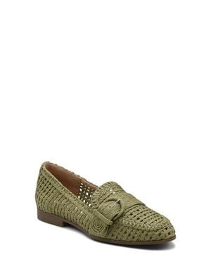Charles David Follies Raffia Loafer - Green