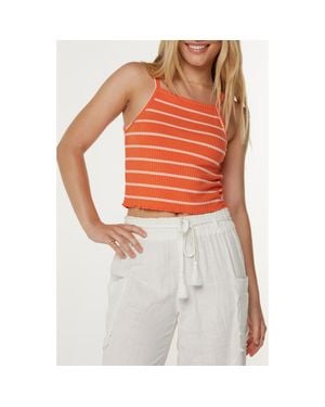 Roxy Cool Sunsetz Rib Tank - White
