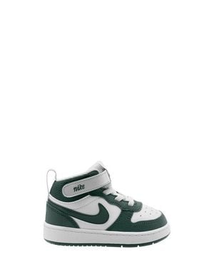 Nike Kids' Court Borough Mid 2 Sneaker - White