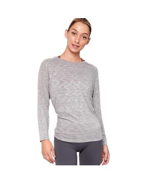 Rebody Active Kim Long Sleeve Top - Gray