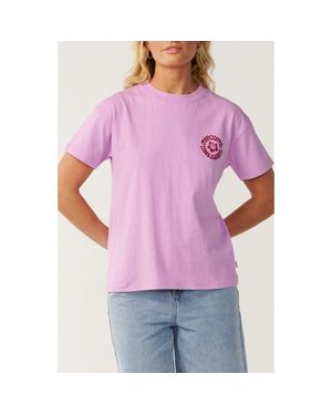 Rip Curl Surf Puff Party Pack Graphic T-Shirt - Purple