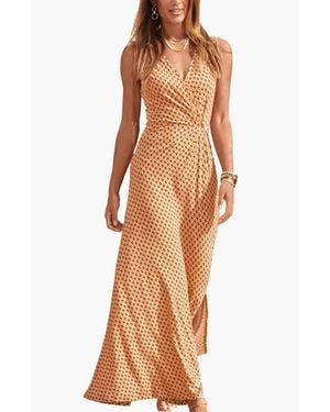 Lascana Knot Detail Maxi Dress - Multicolor