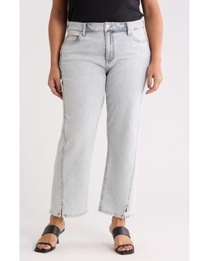 Liverpool Jeans Company Kennedy High Waist Straight Leg Jeans - Blue