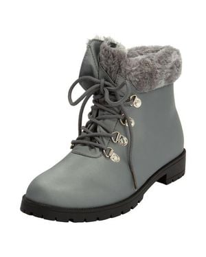 Comfortview The Vylon Hiker Bootie - Gray