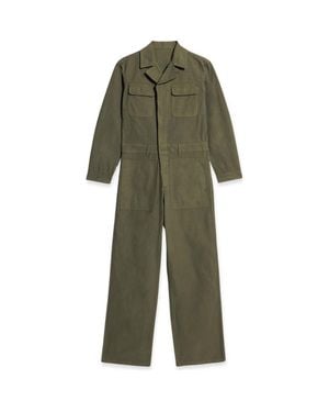 Fortela Vania Cotton Jumpsuit - Green