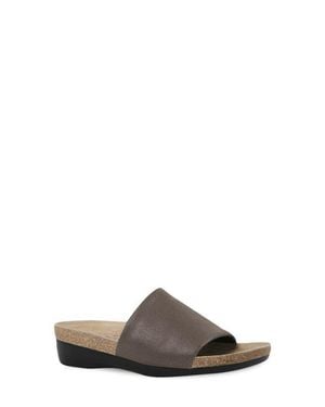 Munro Casita Slide Sandal - Brown