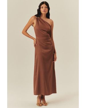 Exquise Zariah Maxi Dress - Natural