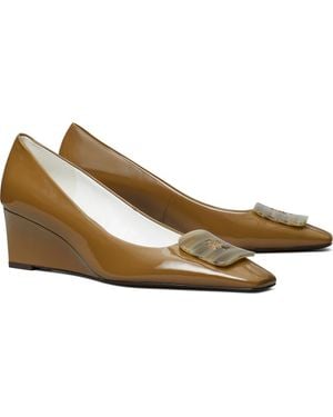 Tory Burch Georgia Wedge - Metallic