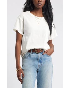 Treasure & Bond Favorite Cotton T-Shirt - White