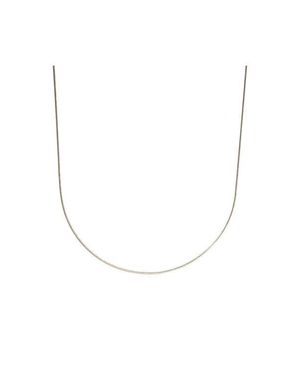 LOUPN Snake Chain Necklace - White