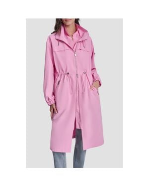 DKNY 1989 Logo Walker Anorak - Pink