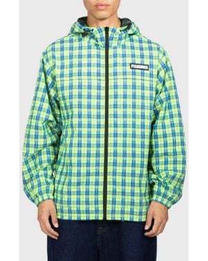 Pleasures X Boiler Room Hooded Practice Zip Jacket - Green