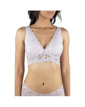 Everviolet Vela Pocketed Wireless Bra - Purple