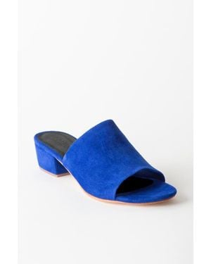 Fortress Rachel Block Heel Sandal - Blue