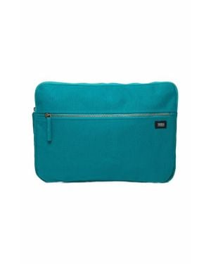 Terra Thread 15.6-Inch Organic Cotton Laptop Sleeve - Blue