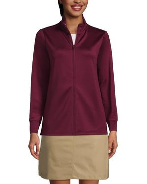 Lands' End Active Performance Full Zip Jacket - Red