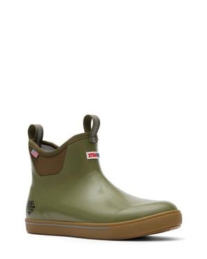 XtraTuf Waterproof Ankle Deck Boot - Green