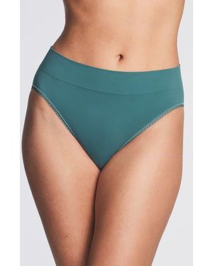 Wacoal Feeling Flexible High Cut Briefs - Blue