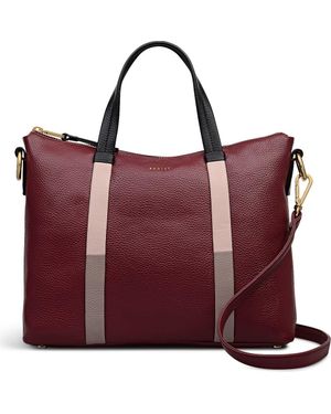 Radley Waterloo Way Ziptop Satchel Bag - Red