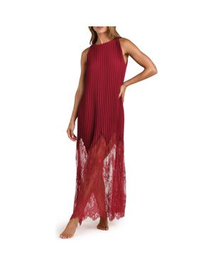 knee length dresses for ladies L'Agence // Black Silk & Lace Midi Slip Dress – VSP Consignment main image 1
