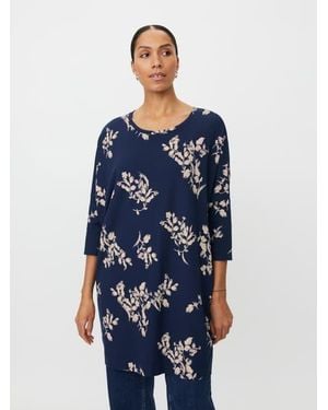 Masai Magabini Floral Tunic Top - Blue