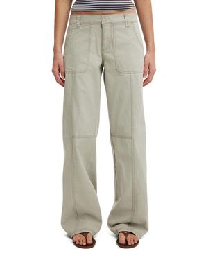 Cotton On Lexi Low Rise Utility Pant - Multicolor