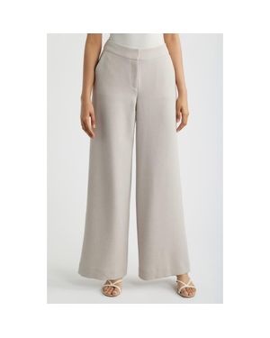 Tahari Wide Leg Pants - Gray
