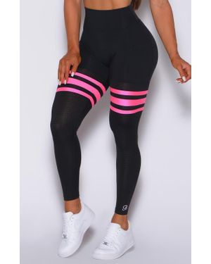 Bombshell Sportswear Scrunch Thigh Highs - Blue
