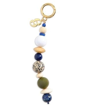 Eliou Canoa Beaded Bag Charm - Blue