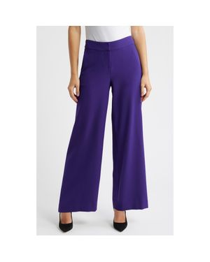 Tahari Wide Leg Pants - Purple
