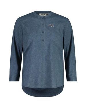 Maloja Tombeam Long-Sleeve Adventure Shirt - Blue