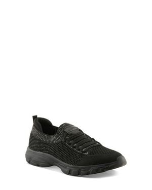 Flexus by Spring Step Gambino Low Top Sneaker - Black