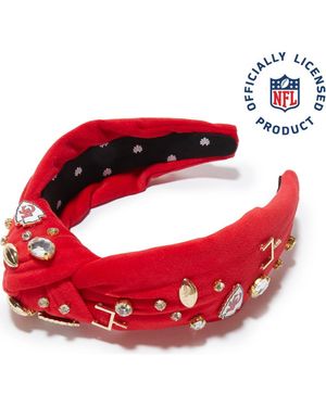 Lele Sadoughi Gem Bezel Boucle Knotted Headband | Lyst display picture 1