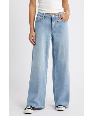BP. Low Rise Baggy Wide Leg Jeans - Blue