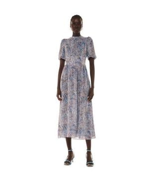 Whistles Ink Spot Blair Dress - White