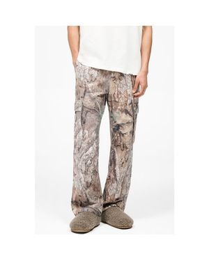 Represent X Realtree Print Cargo Pants - Gray